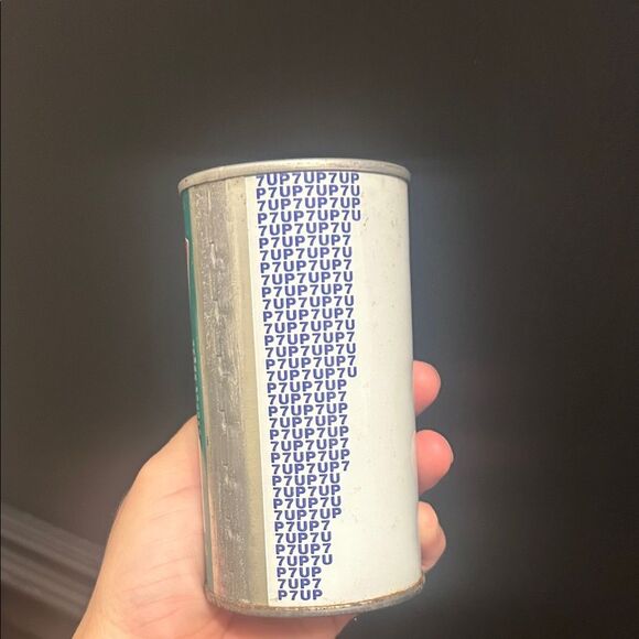 Vintage Collectible Can - Green and Red 7UP - Picture 3 of 5